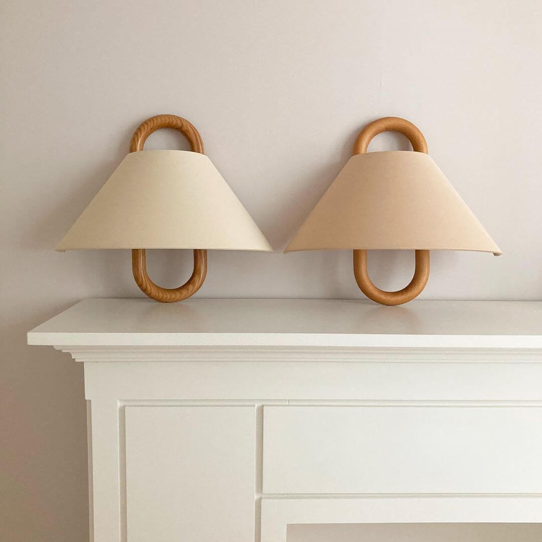 Aurelia – Lampe Murale LED en Bois de Hêtre