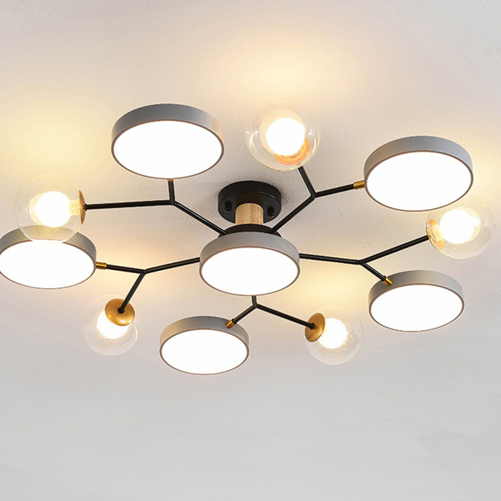 Darren – Lampe de plafond LED en design Branch