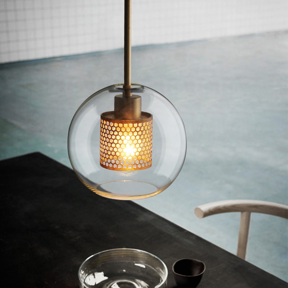 Dera – Suspension en verre moderne Chiswick