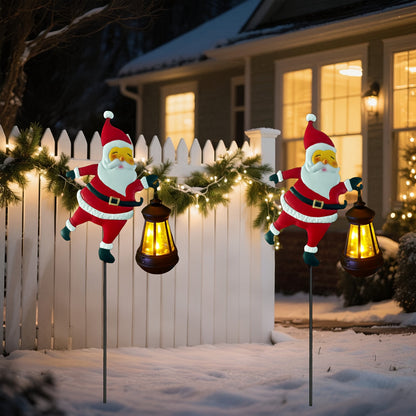 Santy – Suspensions solaires Père Noël