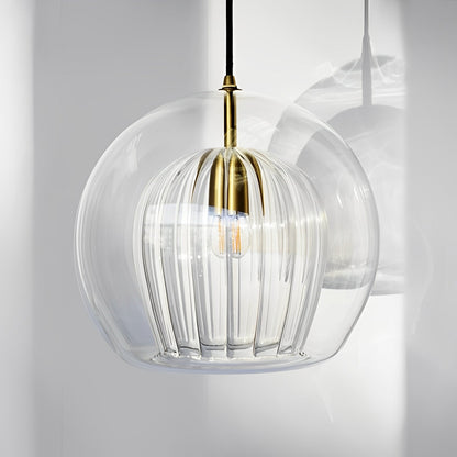 Faye – Suspension moderne en verre pour escalier