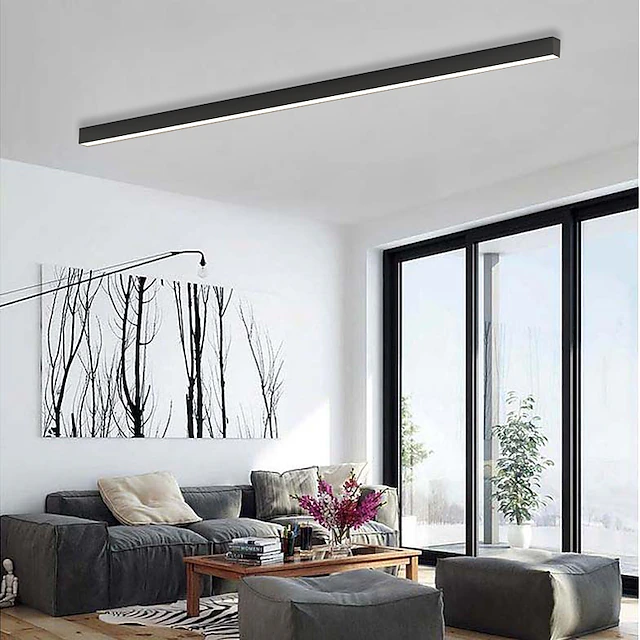 Robi – Lampe de Plafond LED Longue