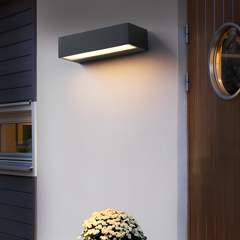 Nadir – Applique murale extérieure en aluminium