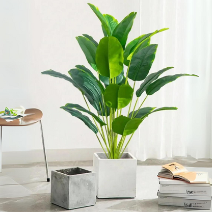 Arula – Plante Artificielle Monstera Réaliste pour Ambiance Tropicale