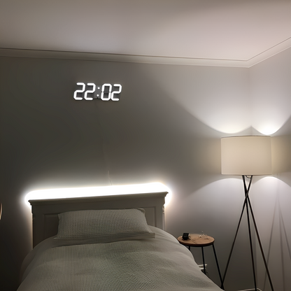 Lumino – Horloge murale design LED lumineuse