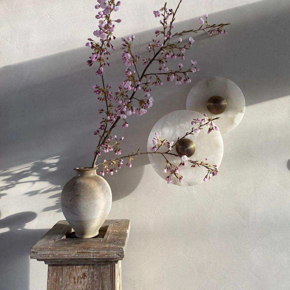 Aria – Applique Murale Moderne en Marbre