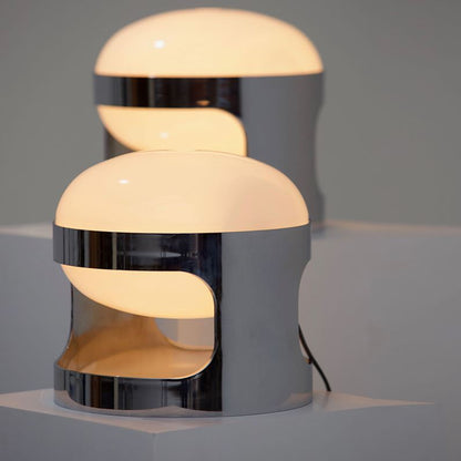 Lunor – Lampe de table en acier inoxydable light-luxury épurée