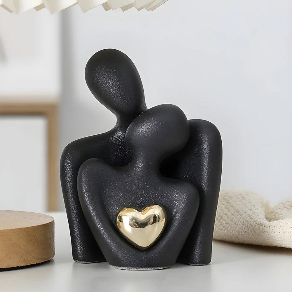 Elio – Figurine d'amour abstraite en porcelaine