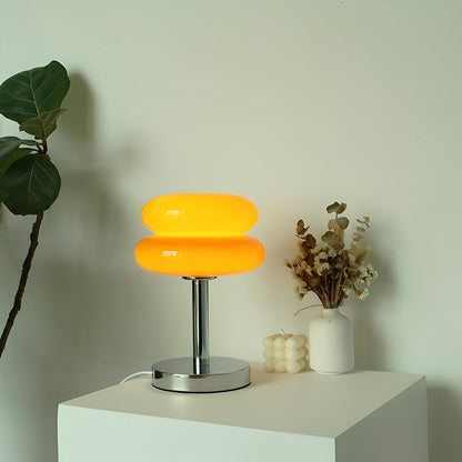 Miyu – Lampe en verre décorative style crème