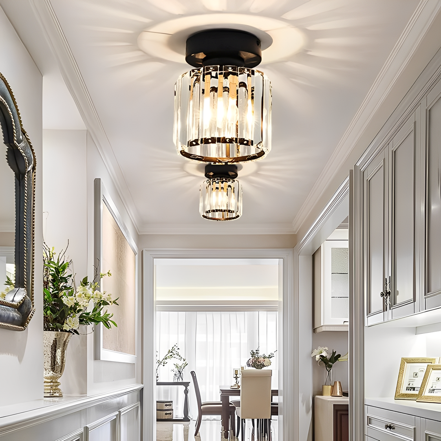 Alvin – Cristal LED Lumière de Couloir