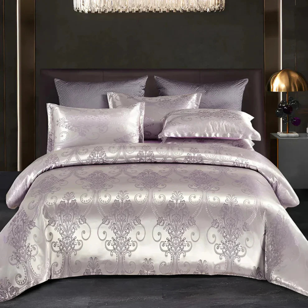 Sanya – Housse de couette en satin élégante