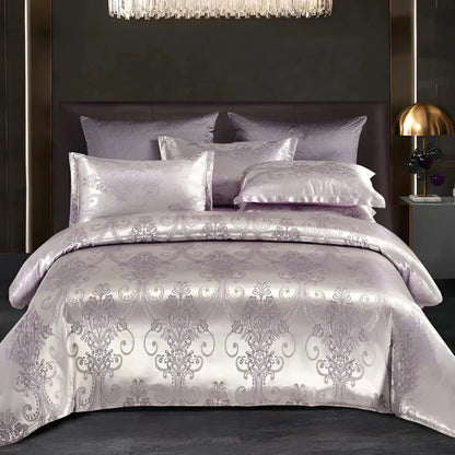 Sanya – Housse de couette en satin élégante