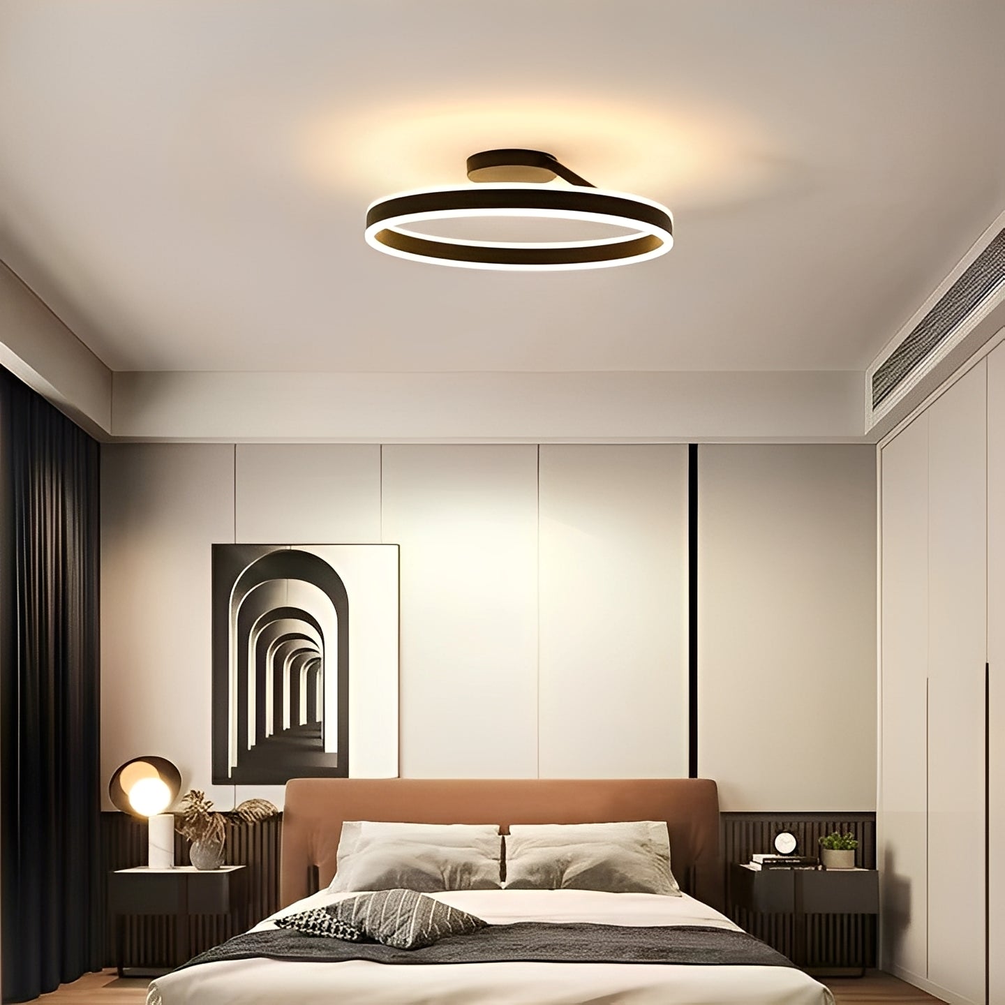 Nomi – Lampe LED Plafond Nordique