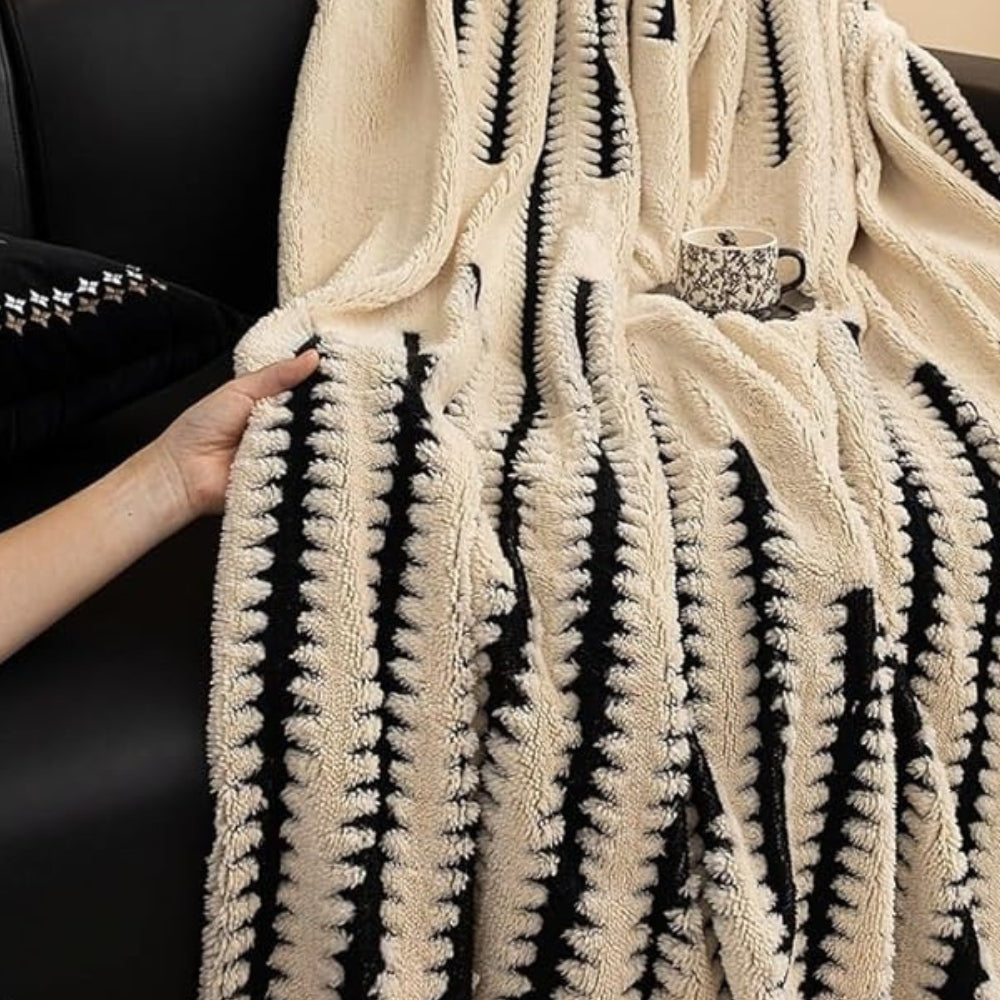 Nolan – Housse de canapé en peluche hivernale