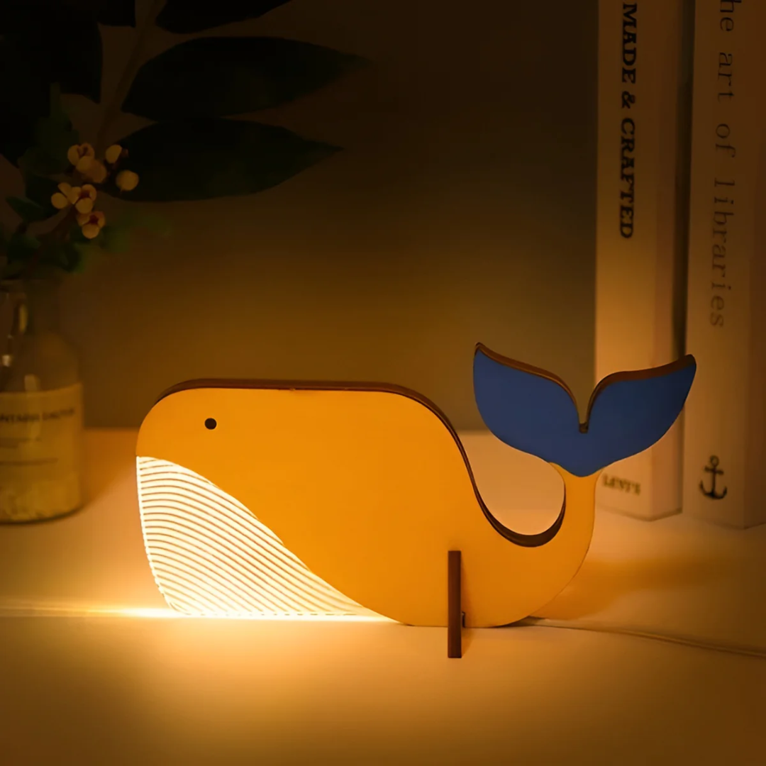 Telyx – Lampe de table en bois LED