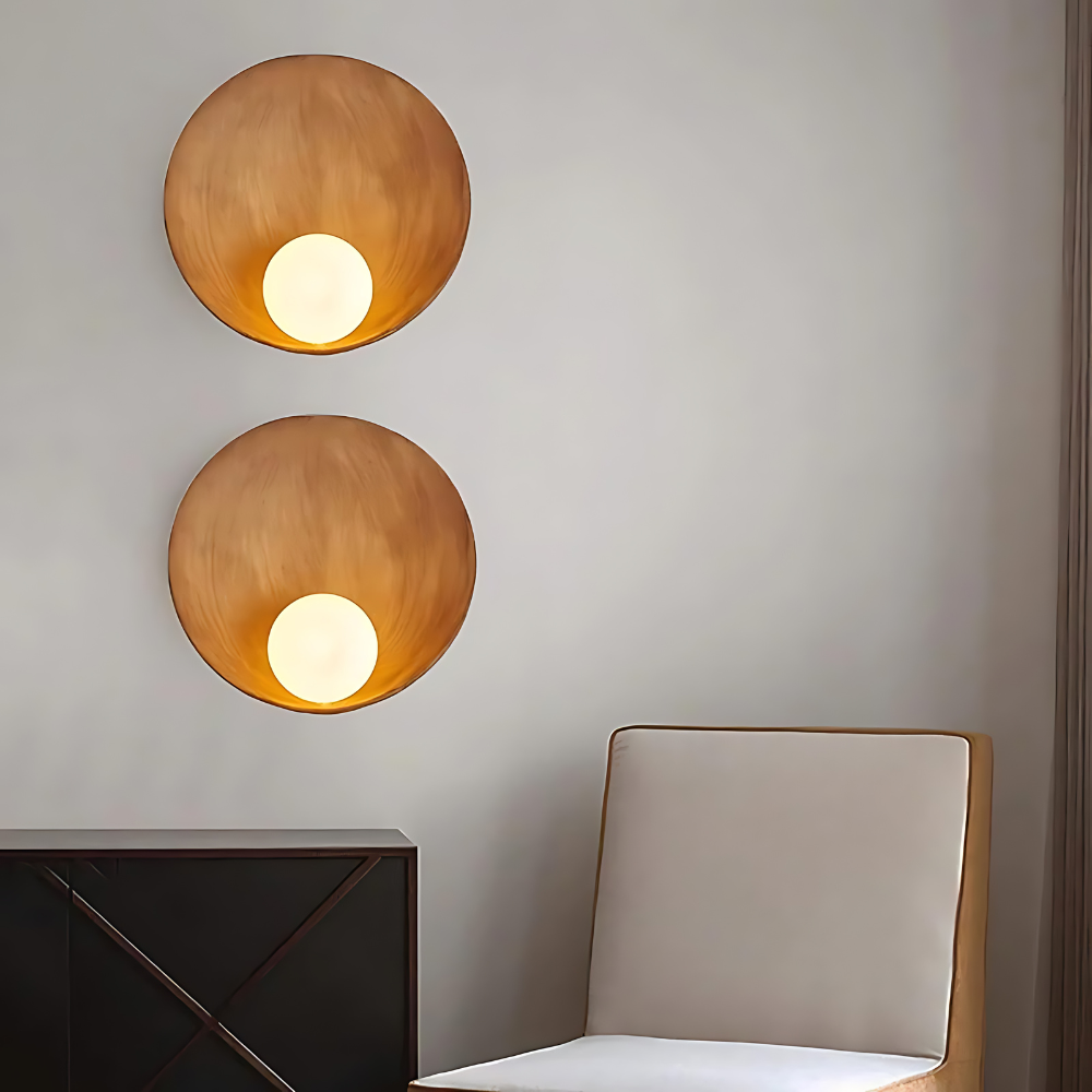 Hikari – Zen Coquille-Applique Murale