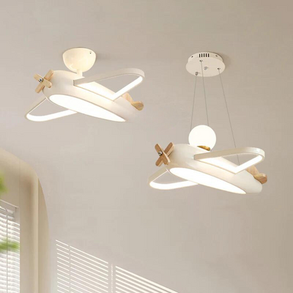 Aerilo – Plafonnier design avion pour moments lumineux de rêve