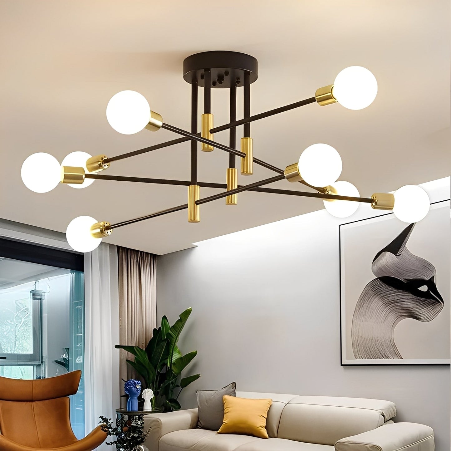 Leon – Lampe Personnalisée en Fer Forgé