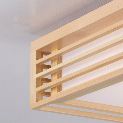 Leona – Plafonnier en bois massif
