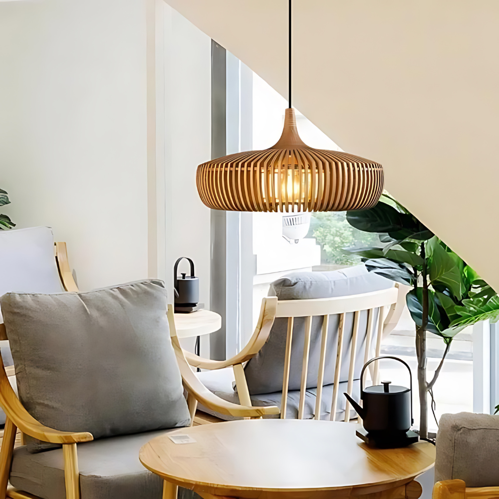 Elios – Artisanat Bois Plafonnier