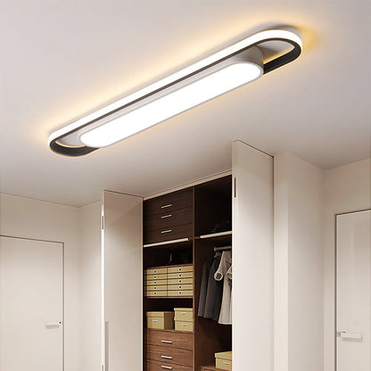Elvin – Lampe de plafond LED rectangulaire