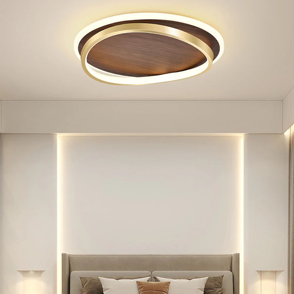Kairo – Lampe de plafond en bois nordique