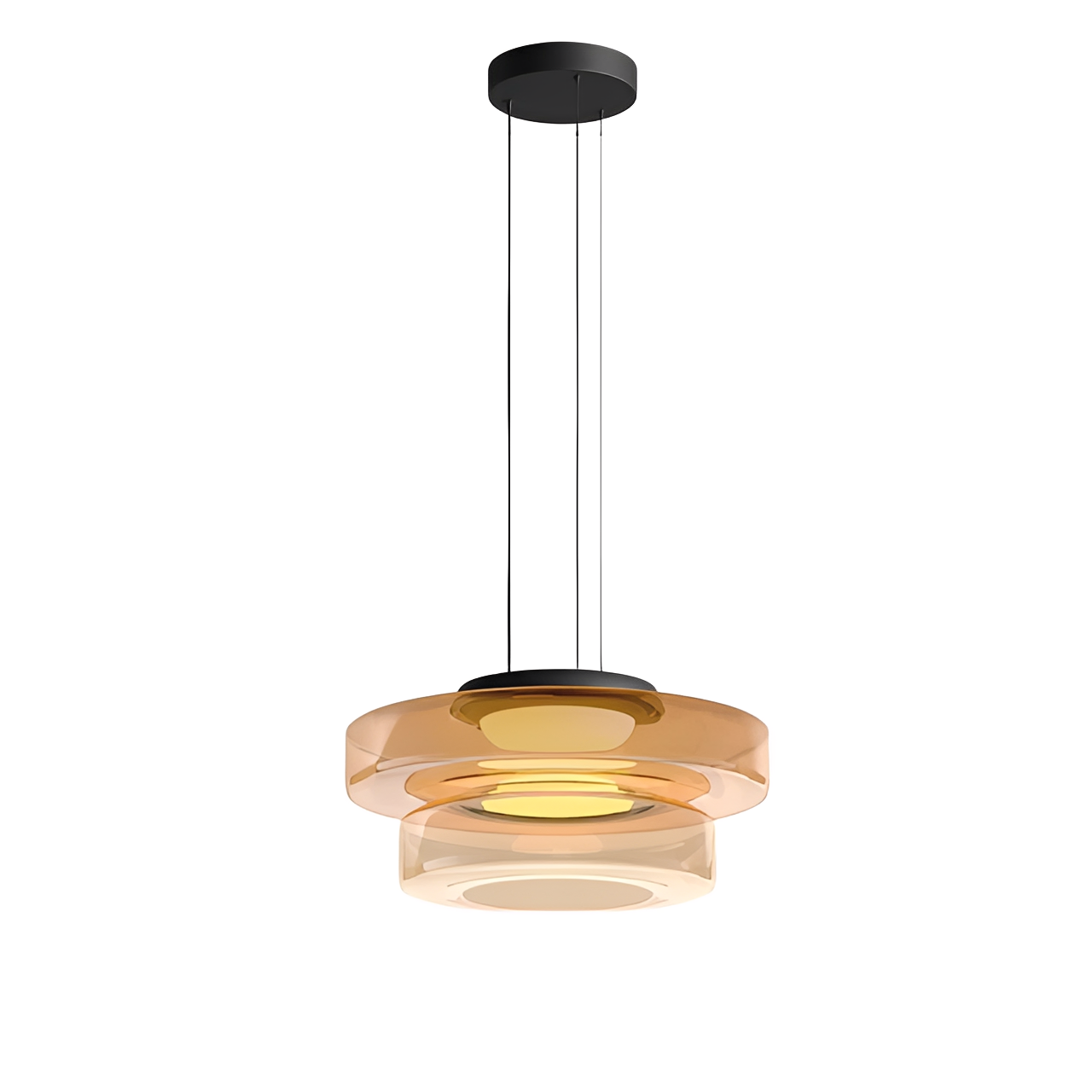 Max – Suspension en verre simple