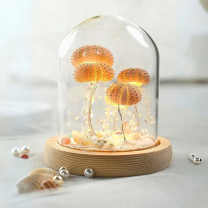 Nerida – Lampe de nuit en forme de méduse fabriquée à la main