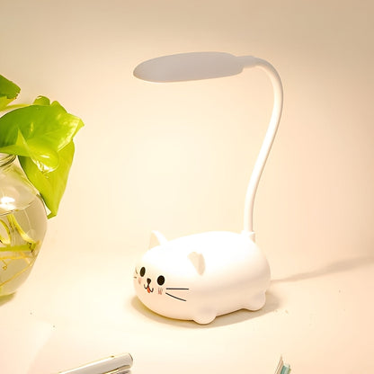 BrightPaws – Lampe de bureau LED design chat