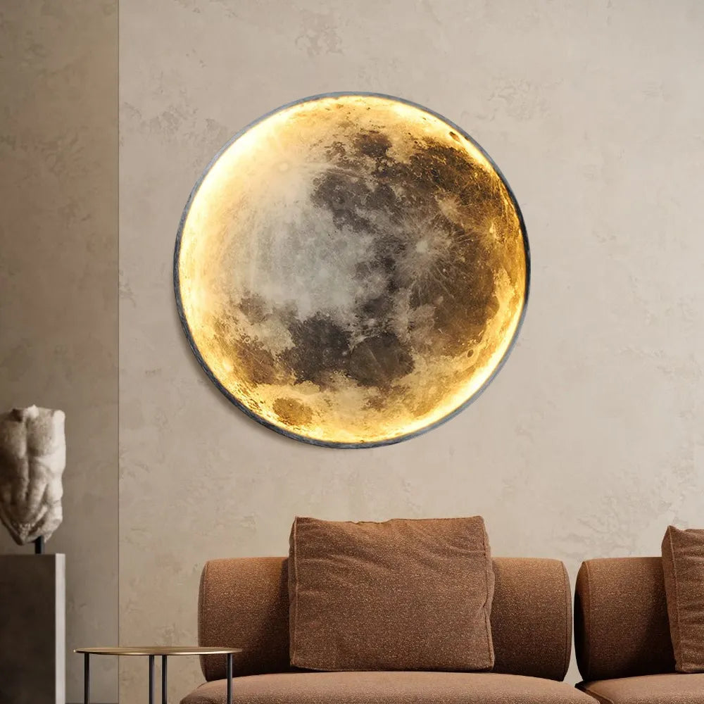 Luna – Lampe murale en acrylique LED Lune
