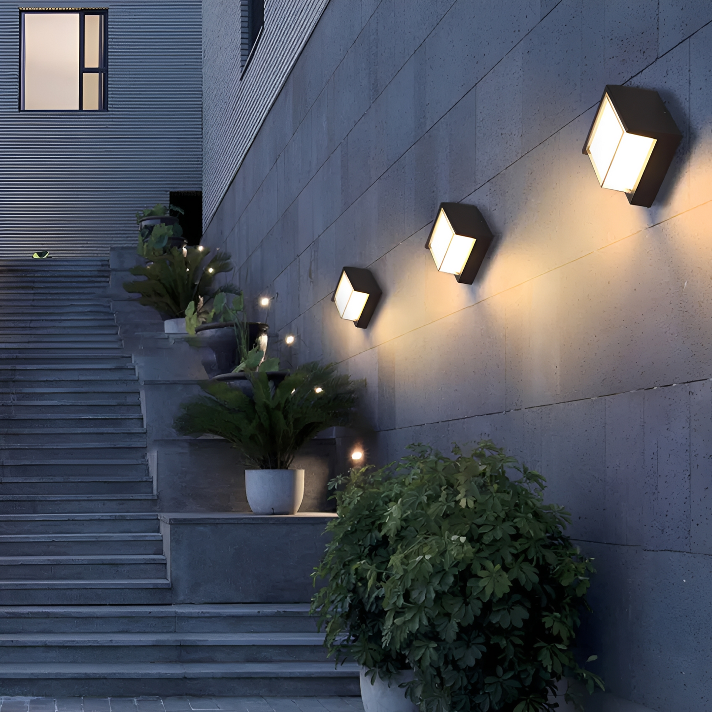 Cortena – Lampe murale LED extérieure dimmable