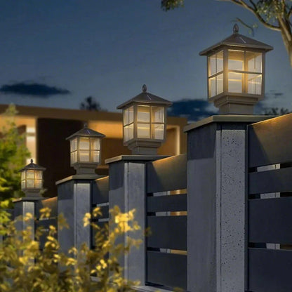 Kaori – Lampe Pilier Solaire Classique