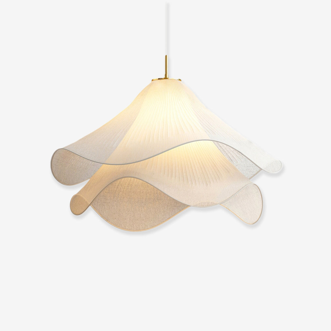 Elayne – Lustre en tissu nordique style Cream