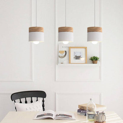 Suspension Nordica – Bois naturel au style scandinave épuré