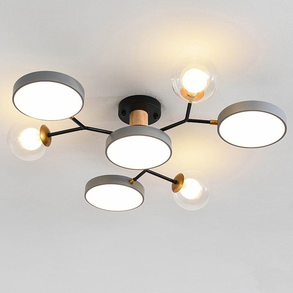 Darren – Lampe de plafond LED en design Branch