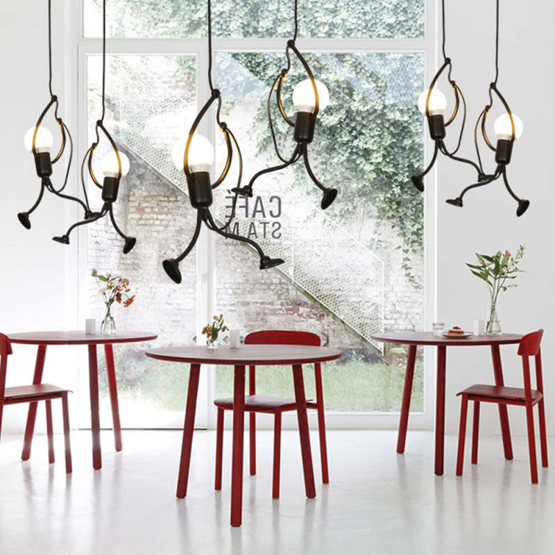FerRetro – Lampe rétro au look super-héros industriel