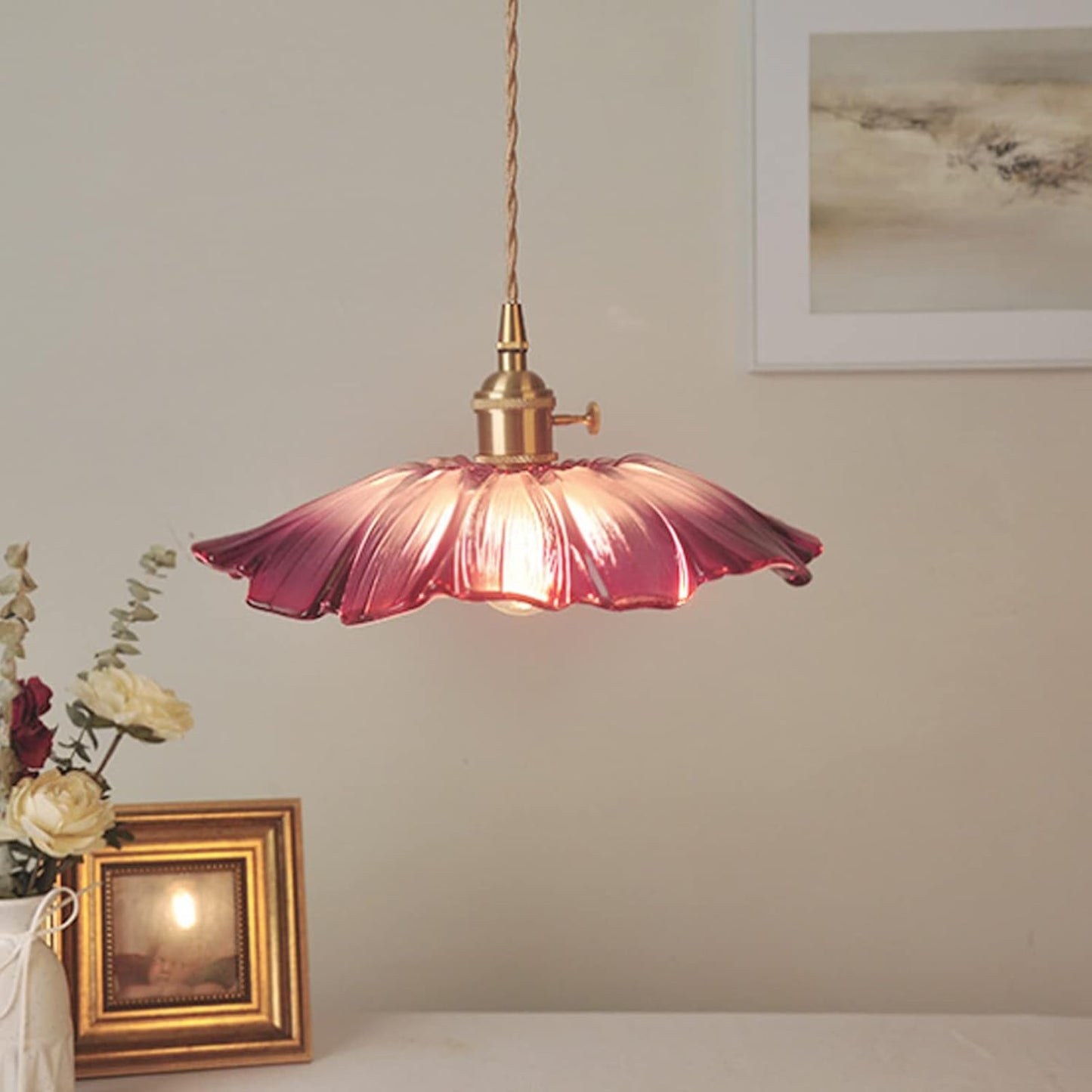 Karo – Suspension en verre rétro vintage