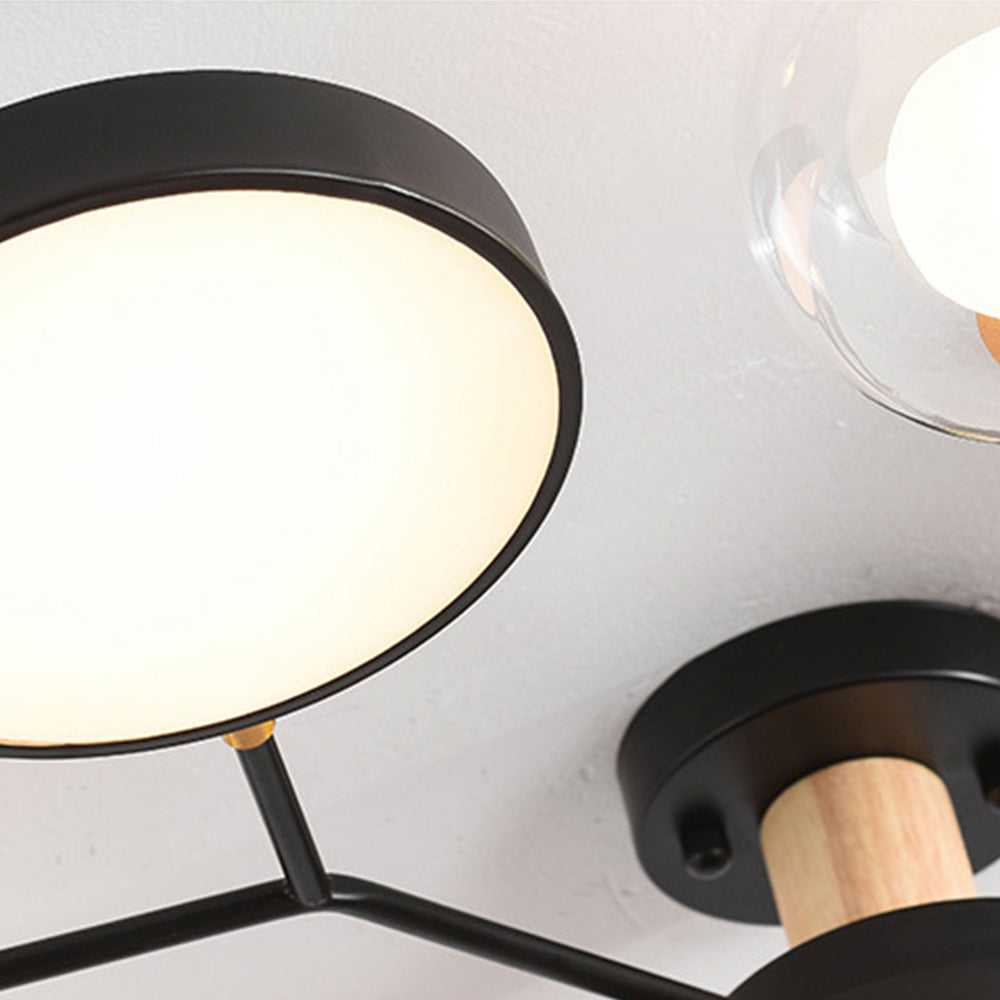Darren – Lampe de plafond LED en design Branch