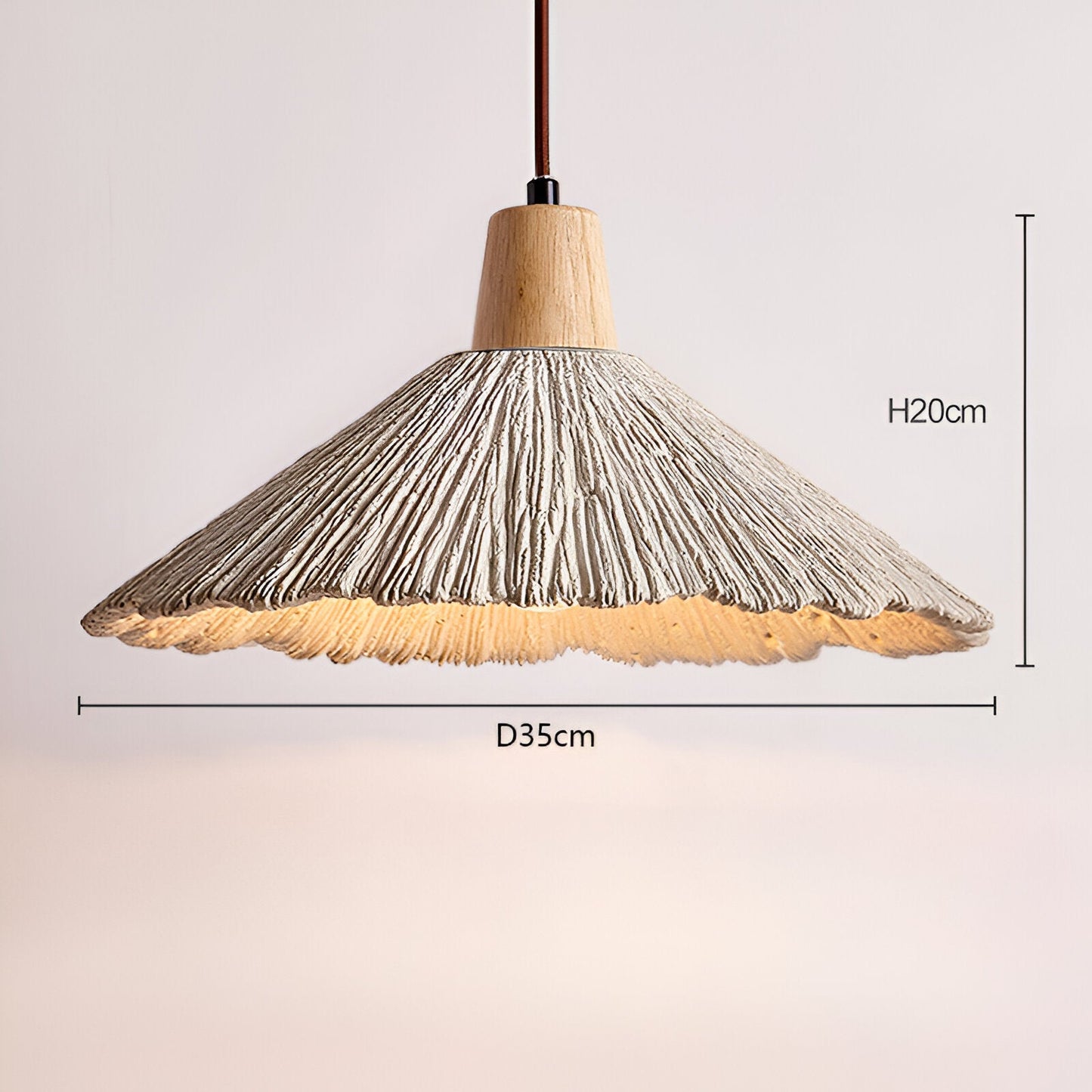 Valen – Suspension Moderne en Ciment