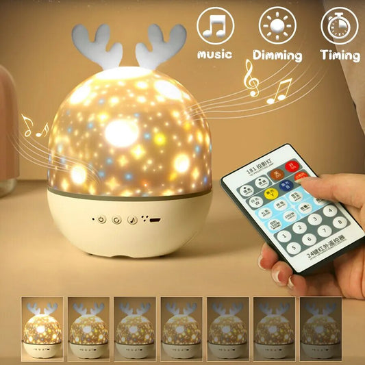 CielÉtoilé – Lampe LED avec effet ciel étoilé féérique