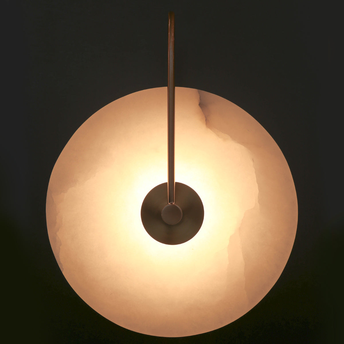 Ziena – Applique murale LED en marbre naturel