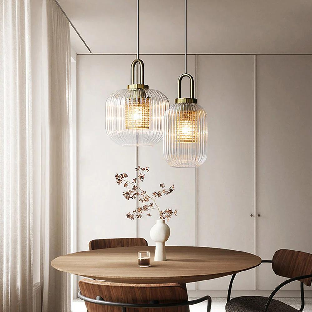 Josh – Lustre en verre nordique