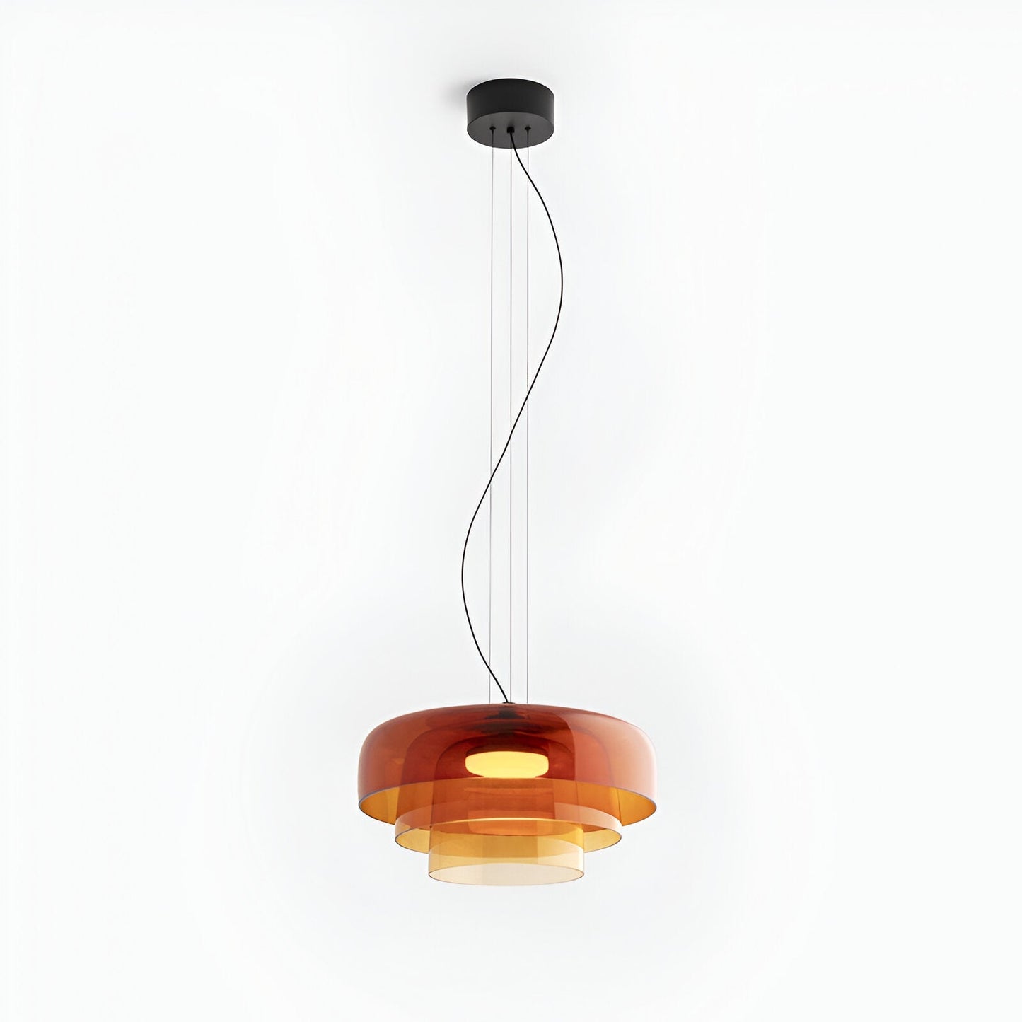 Raki – Suspension en Verre Céleste Nordique