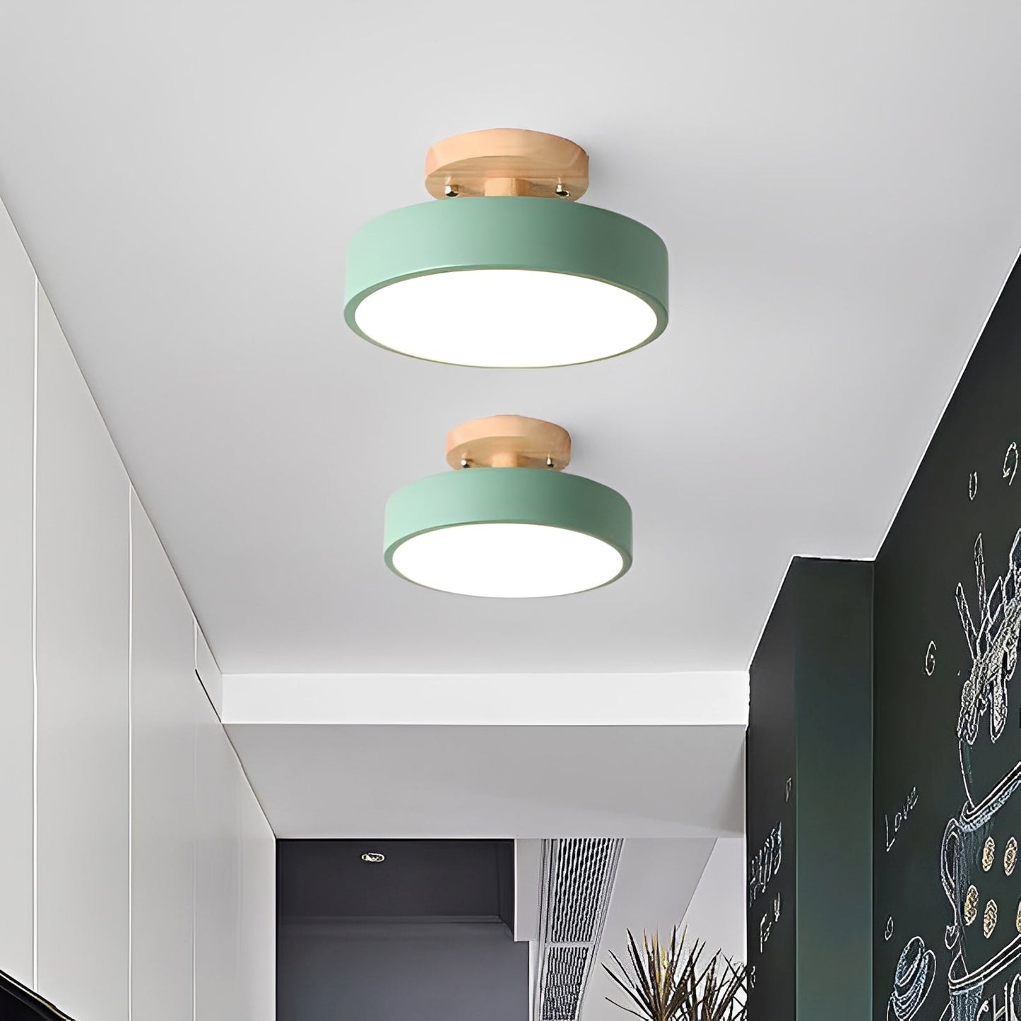 Elayne – Moderne Plafonnier pour Couloir & Espace de Vie