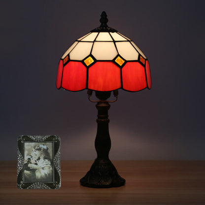 Seraphina – Lampe de table en verre Tiffany vintage