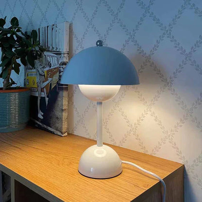 Lampe de bureau à dôme coloré - Style nordique moderne