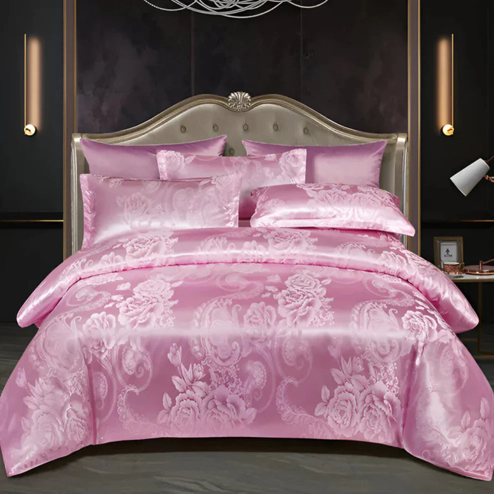 Sanya – Housse de couette en satin élégante
