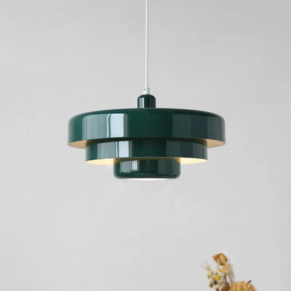 Lampe pendante en gradins moderne du milieu du siècle