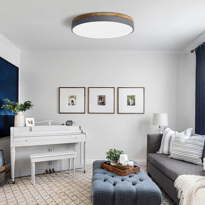 Camilla – Lampe de Plafond en Bois Naturel
