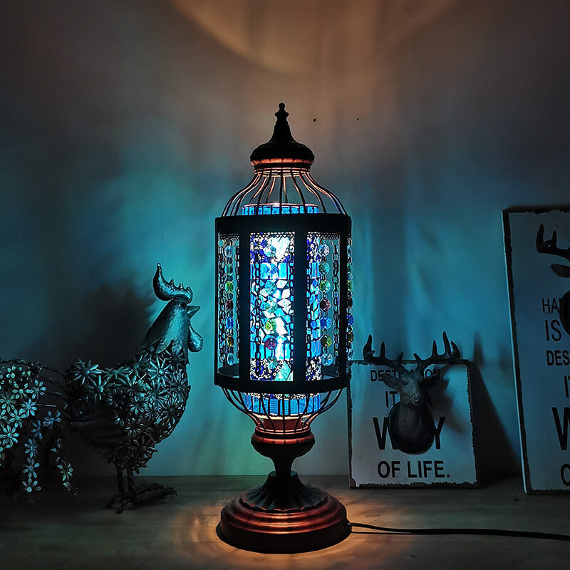 Meryem – Lampe de Table Mosaïque Turque Vintage